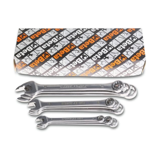 42INOX/S11 Csillag-villáskulcs nemesacél