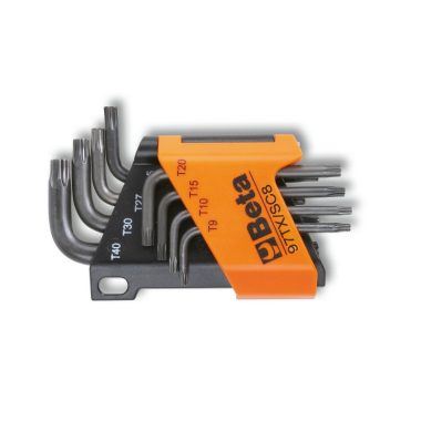   97Tx/SC8 8 részes mm Hajlított Torx(R) imbuszkulcs szerszám készlet tartóval