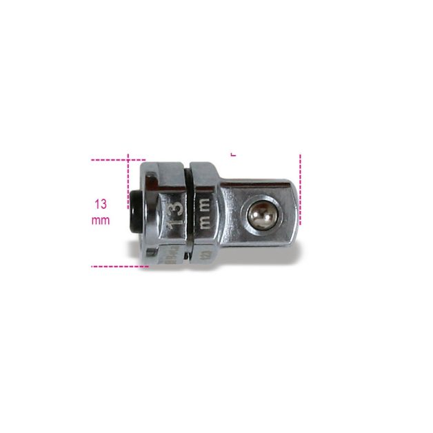 123Q3/8 Adapter gyorscsatlakozóval 3/8" 13 mm-es racsniskulcshoz 13