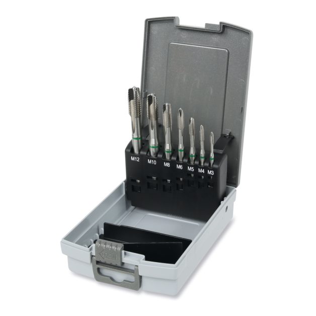 429FP/C7 7 darabos 428FP gépi menetfúró készlet, HSS-CO 5%