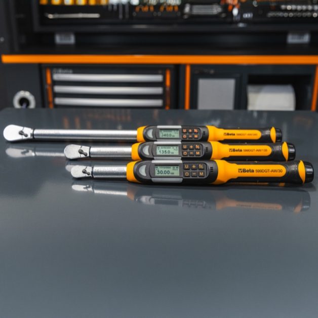 599DGT-AW Elektronikus nyomatékkulcs nyomaték és szög leolvasással, és vezeték nélküli adatátvitellel