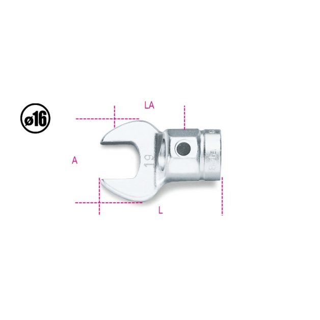 642/40 NYOMATÉKKULCS FEJ