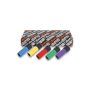 720LC/S5 5 darabos gépi Dugókulcs sorozat kerékanyákhoz színes polimer betétekkel