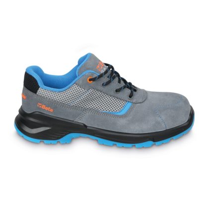 7200BP-HASÍTOTTBŐR CIPŐ MESH BETÉTTEL