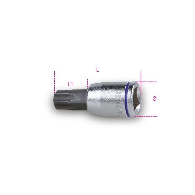 900MC/TX Dugókulcs TORX® 1/4"-OS