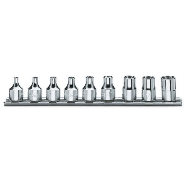 910FTX/SB9 9 részes Dugókulcs szerszám készlet Torx®-csavarokhoz (910FTX cikk) tartón
