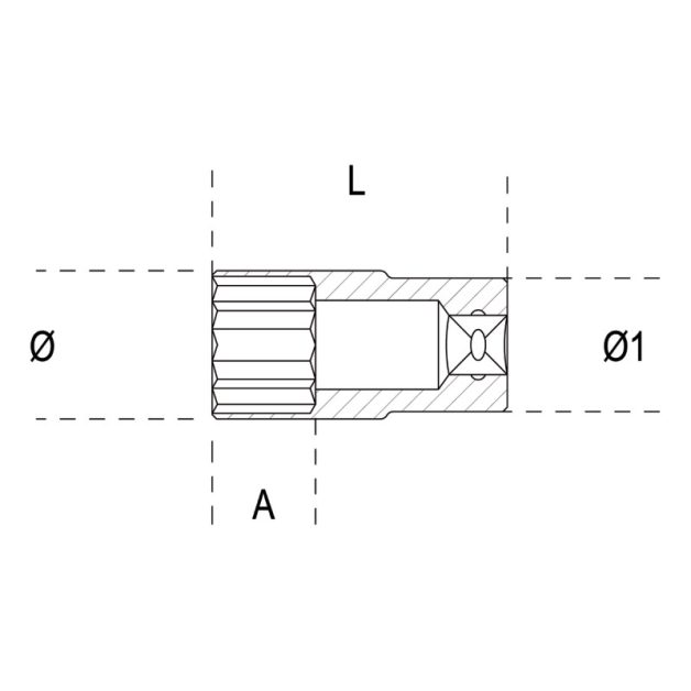 910FTX/L Hosszú Dugókulcs Torx®-csavarokhoz