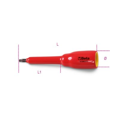 910MQ-TX 3/8" DUGÓKULCS TORX® CSAVAROKHOZ, SZIGETELT 
