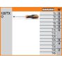1263/E62 Fali állvány 62 csavarhúzóval