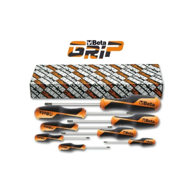 1268RTx/S8 Imbusz-csavarhúzókészlet markolattal Tamper Resistant Torx® csavarokhoz, 8 darabos