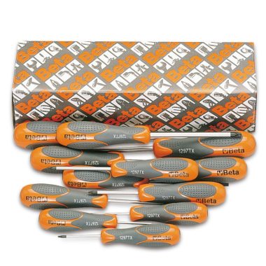   1297Tx/S12 12 részes imbusz-csavarhúzó szerszám készlet Torx® csavarokhoz