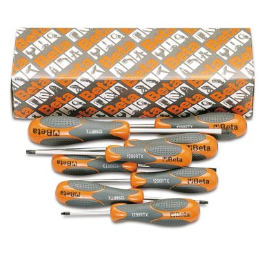   1298RTx/S8 8 részes imbusz-csavarhúzó szerszám készlet Tamper Resistant Torx® csavarokhoz 