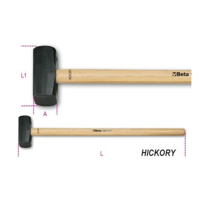 1381 Hosszú ráverő kalapács Hickory nyéllel