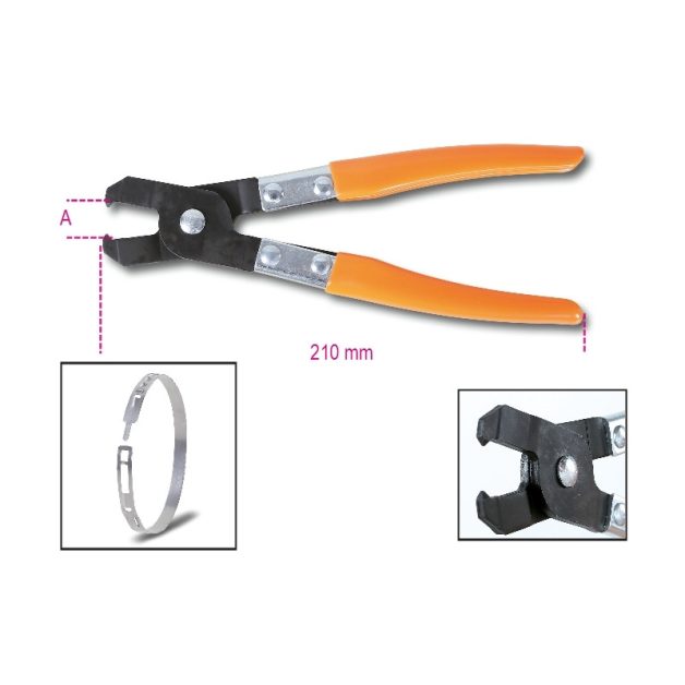 1473P OETIKER® bilincsfogó alacsony profilos