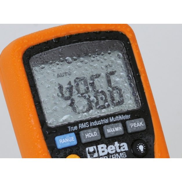 1760/RMS Ipari digitális multiméter pontos és robusztus, extrém körülmények között használható, 6 mm-es csúszás- és ütésálló külső gumiburkolattal 