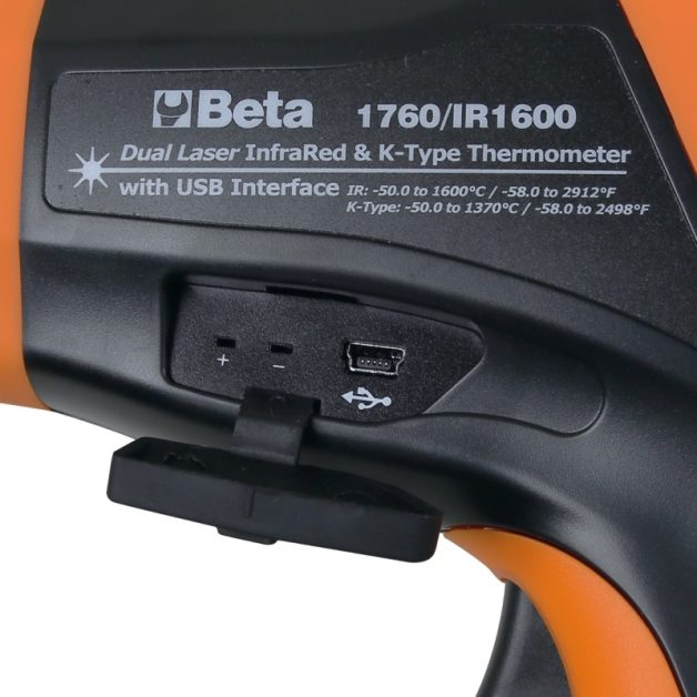 1760/IR1600 Lézeres digitális infra hőmérő Lézerpointerrel