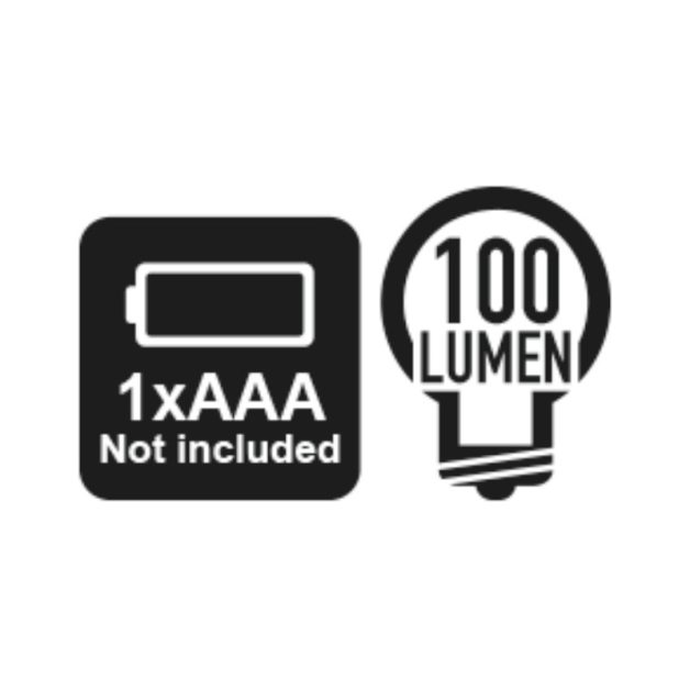 1833XS/1 LED lámpa, robusztus eloxált alumíniumból