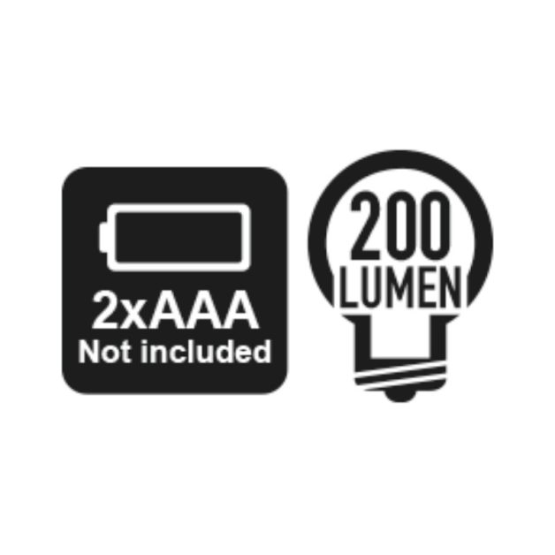 1833XS/2 LED lámpa, robusztus eloxált alumíniumból