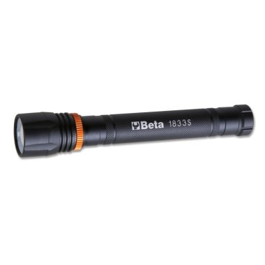   1833S LED zseblámpa intenzív fényerővel, robusztus eloxált alumíniumból, 500 lumenig