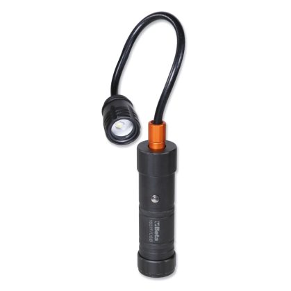   1837F/USB Tölthető, mágneses flexibilis lámpa intenzív fényű LED-ekkel, robusztus eloxált alumíniumból, 600 lumen