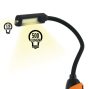 1838F Tölthető, mágneses LED lámpa rugalmas fejjel