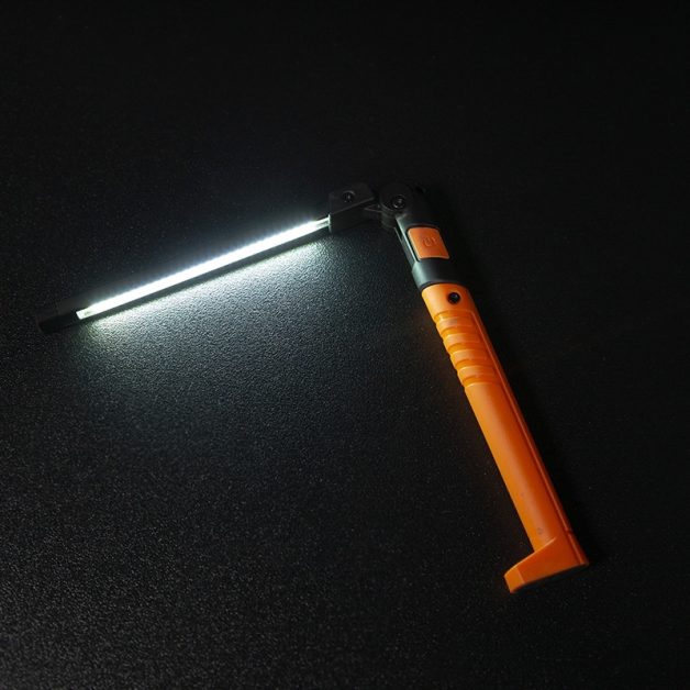 1838SLIM Tölthető csuklós keskeny 3-LED-es szerelőlámpa
