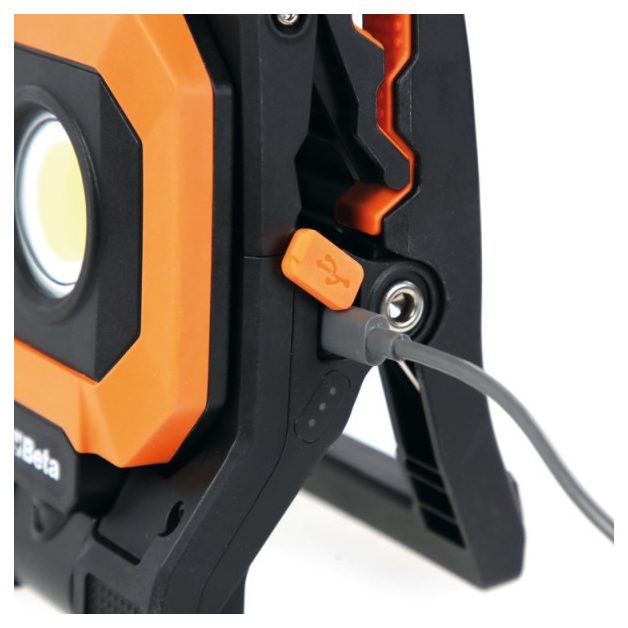 1838CLAMP Tölthető, csíptetős lámpa, 4 fényerősség, állítható, USB-n tölthető