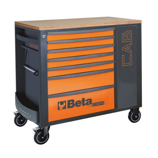 RSC24L-CAB-7 FIÓKOS SZERSZÁMKOCSI SZERSZÁMSZEKRÉNNYEL