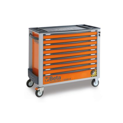   BW 2400S-XLR9/E-XL Worker 9 fiókos szerszámkocsi 493 darabos szerszámkészlettel