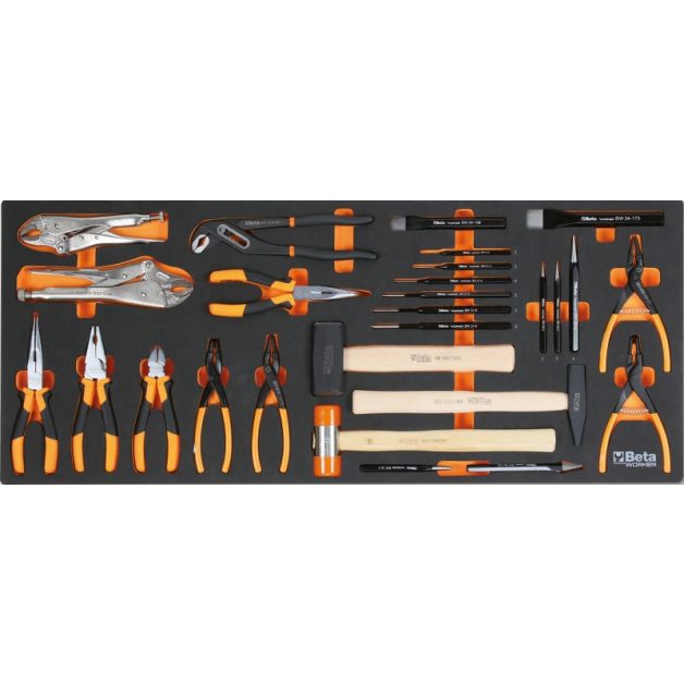BW 2400S-XLG9/E-XXL Worker 9 fiókos szerszámkocsi 716 darabos szerszámkészlettel