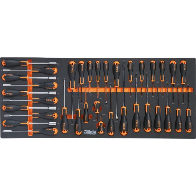 BW 2400S-XLR9/E-XXL Worker 9 fiókos szerszámkocsi 716 darabos szerszámkészlettel