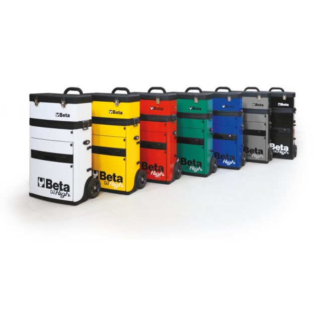 C41H - 4100H Két modulos szerszámkocsi - CITROMSÁRGA