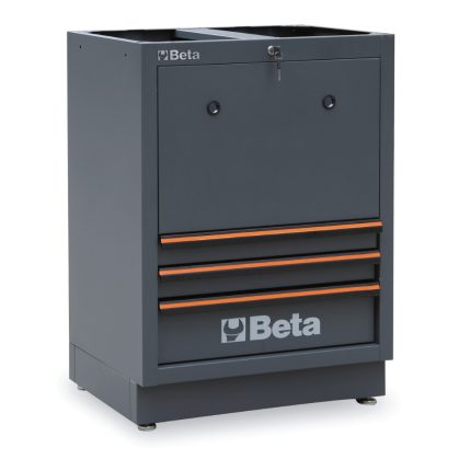   C45PRO TC 3 fiókos rögzített, dobtárolós modul a C45PRO műhelyberendezés összeállításhoz