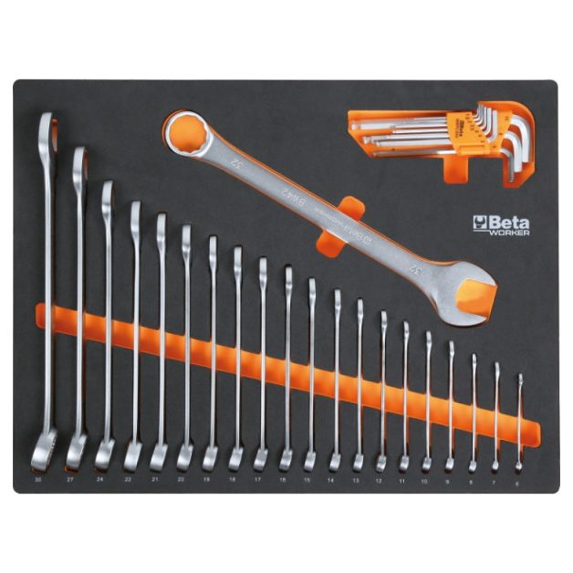 C45PRO 2.0 X/268UT C45PRO 2.0 X műhelyberendezés összeállítás 268 darabos Beta Worker szerszámkészlettel