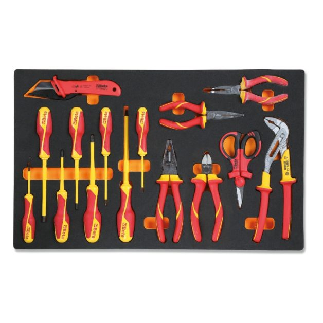 5100 RSC51-MQ38 3 fiókos szerszámkocsi és 38 darabos szerszámkészlet hibrid és elektromos gépjárművek javításához és karbantartásához