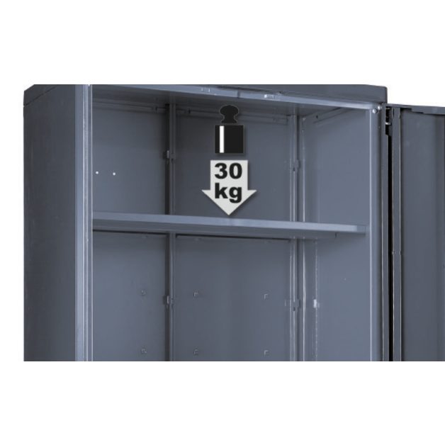 C55A1 1 ajtós lemez szerszám szekrény műhelyberendezéshez összeállításhoz RSC55