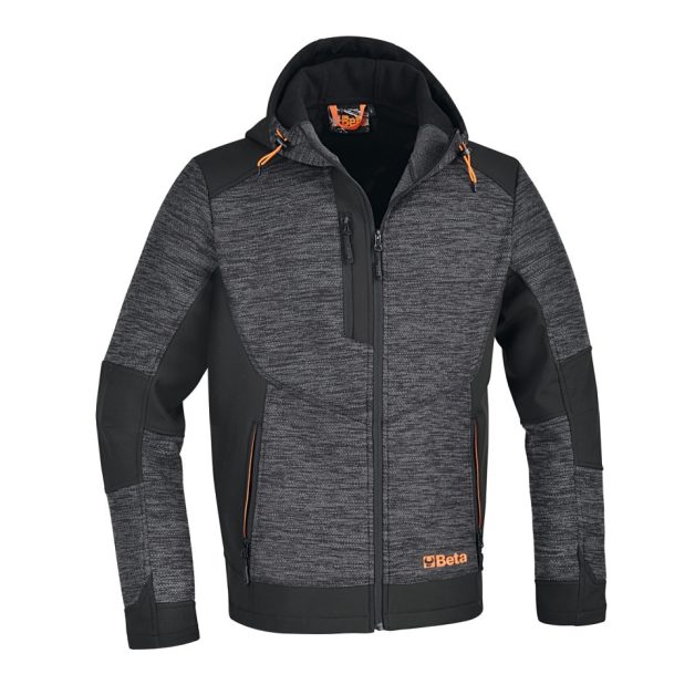7637G Hosszú ujjú felső softshell anyag betétekkel. modern megjelenés, 7637g ami minden helyzetben kényelmes és melegen tart M