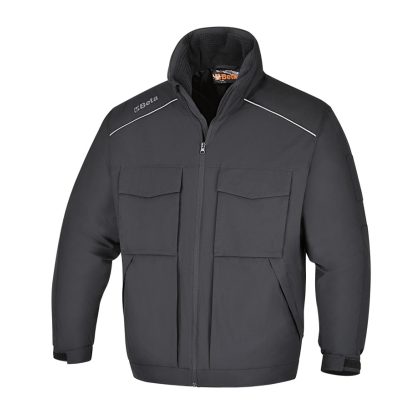   7750N Bomber munkadzseki, sokzsebes,
100% poliészter, 100% poliészter vattázás,
120 g/m2, fekete