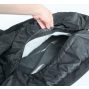 7750N/XXXXL Bomber munkadzseki, sokzsebes,100% poliészter, 100% poliészter vattázás,120 g/m2, fekete