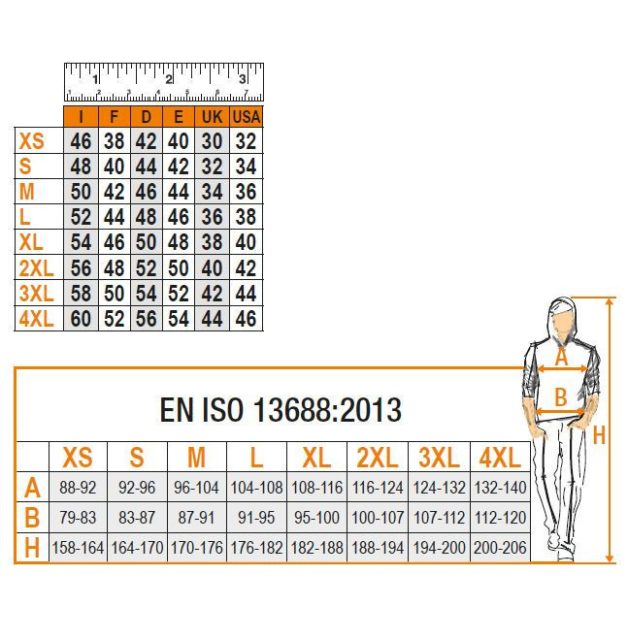 7830ST XXL elasztikus munkanadrág Slim fit