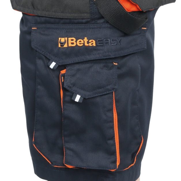 7861B Bermuda munkanadrág könnyített kivitel, kék