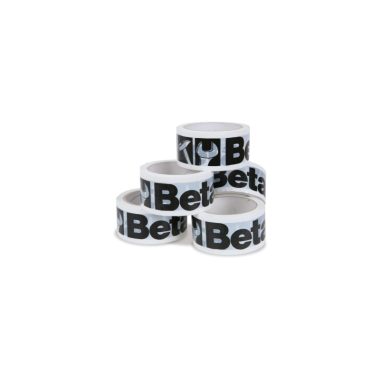 9589B/36 36 tekercs ragasztószalag logoval, fehér