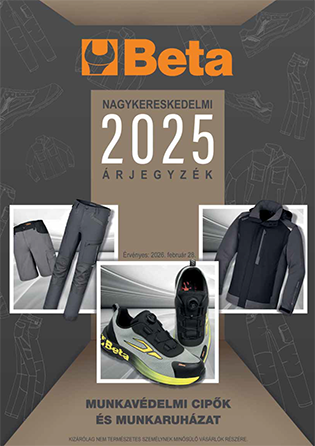 Beta Munkavédelmi cipők és Munkaruházat 2025