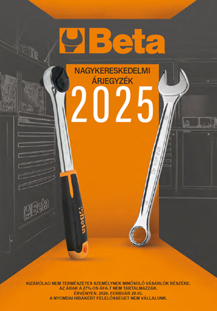 Beta Árjegyzék 2025